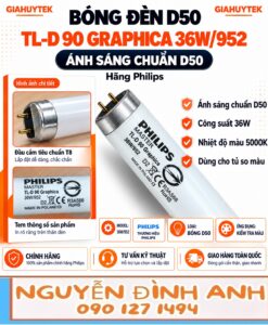 Bóng đèn D50 Philips TL-D 90 Graphica 36W/952